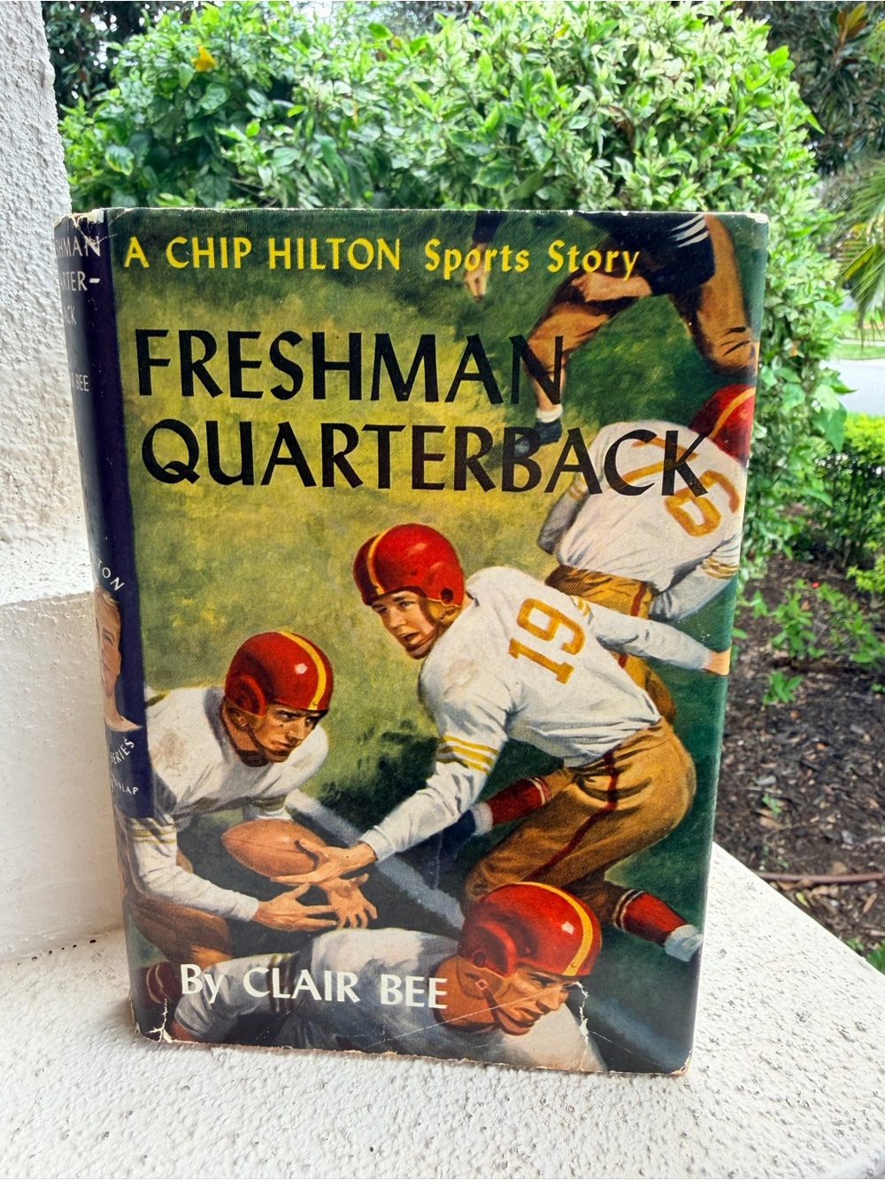 Freshman Quarterback Clair Bee 1952 Chip Hilton Sports Series #9 HC Dust Jacket